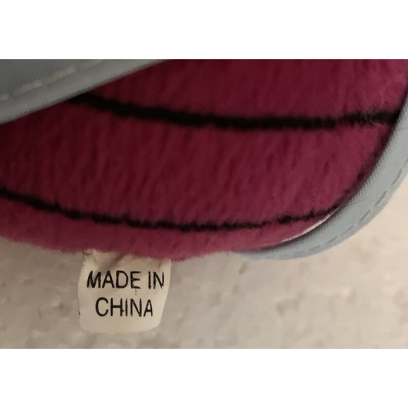 Disney Pink Plush Baby Piglet Large Head Bib 7" Hanging Suction Cup Stuffed Toy - Picture 11 of 12